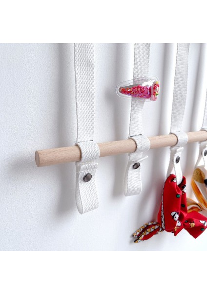 Santkuee Saç Bantları Depolama Tutucu Kızlar Için Saç Yay Tutucu, Saç Kravat, Klip, Kız Bebek Odası Için Fiyonk Organizatörler Beyaz (Yurt Dışından) fırsatları