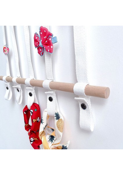 Santkuee Saç Bantları Depolama Tutucu Kızlar Için Saç Yay Tutucu, Saç Kravat, Klip, Kız Bebek Odası Için Fiyonk Organizatörler Beyaz (Yurt Dışından) indirimleri