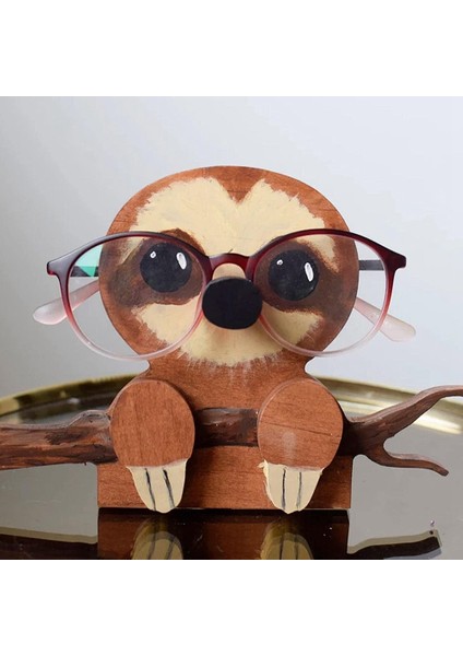 Santkuee Gözlük Standı - El Işi Hayvan Şekilli Gözlük Tutucu, Hayvan Şekilli Ev Ofis Masa Dekoru (Yurt Dışından) indirimleri