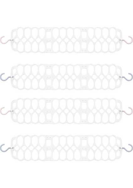 Santkuee Asılı Yastık Tutucu Kuru Yastık Rafı Çok Kullanımlı Kurutma Oyuncak Bebek Rafı Ayarlanabilir Balkon Elbise Tutucu Katlanabilir Askı (Yurt Dışından)