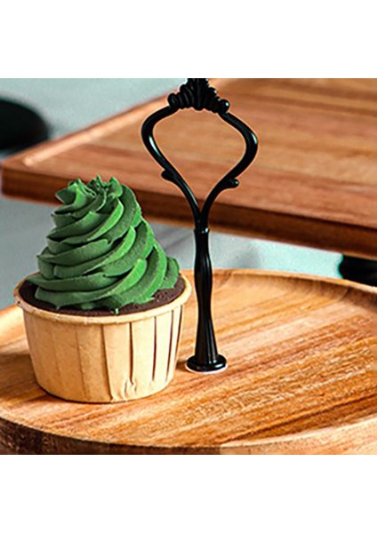 Santkuee 1 Adet Üç Katmanlı Tatlı Tepsileri Çok Fonksiyonlu Ahşap Meyve Yemekleri ve Oturma Odası Şeker Tepsileri ve Ev Dekorasyon (Yurt Dışından) fırsatları