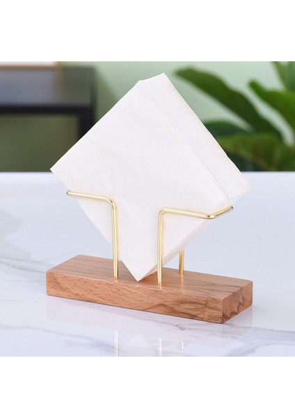 Santkuee Ahşap Stand Dikey Doku Tutucu Kahve Dükkanı Otel Restoran Basit Peçetelik Kare Doku Tutucu, S (Yurt Dışından) fiyatları
