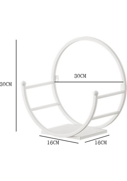 Santkuee Yumruksuz Duvar Rafı Ev Duvar Asılı Bitkiler Ekici Depolama Rafı Duvar Ekranı Zanaat Rafları B (Yurt Dışından) fiyatları