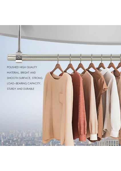 Santkuee Tavan Montaj Braketi, Gardırop Boru Braketi, 32MM Çap, Gardırop Çubuğu Kolu Destek Tutucu Boru Flanş Soketi 2 Adet (150MM) (Yurt Dışından) modelleri