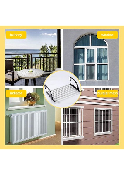 Santkuee Radyatör Elbise Kurutma Askısı Elbise Kurutma Rafı Paslanmaz Çelik Uzatılabilir Katlanabilir Airer Kapalı Çamaşır Kurutma Makinesi Taşınabilir (Yurt Dışından) fırsatları