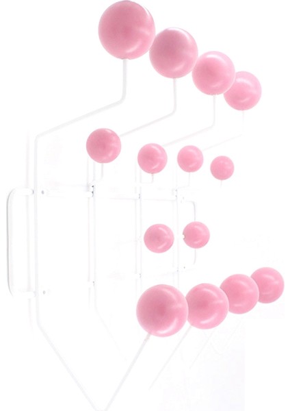 Santkuee Askı Mobilya Elbise Askısı Topu Raf Çok Kanca Duvar Süsleri Çocuk Hediye Için Metal Çanta Dekor, F (Yurt Dışından)