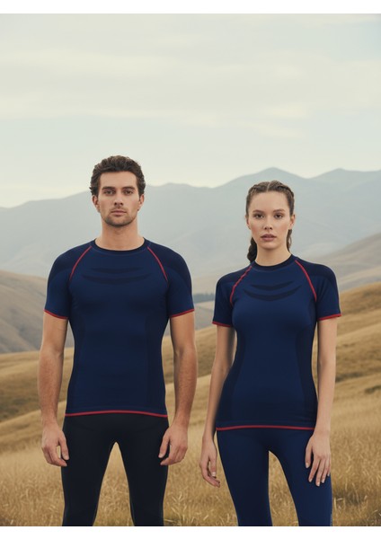 Unisex Termal Tişört Pro 2. Seviye 9570 - Lacivert