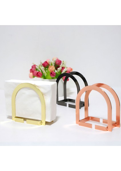 Santkuee Nordic Kapı Şeklinde Kağıt Havluluk Dikey Peçeteler Ev Ofislerde, Restoranlarda, Otellerde, Kafelerde Kullanılabilir (Gül Altın) (Yurt Dışından) fiyatları