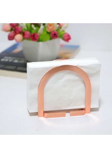 Santkuee Nordic Kapı Şeklinde Kağıt Havluluk Dikey Peçeteler Ev Ofislerde, Restoranlarda, Otellerde, Kafelerde Kullanılabilir (Gül Altın) (Yurt Dışından) fırsatları