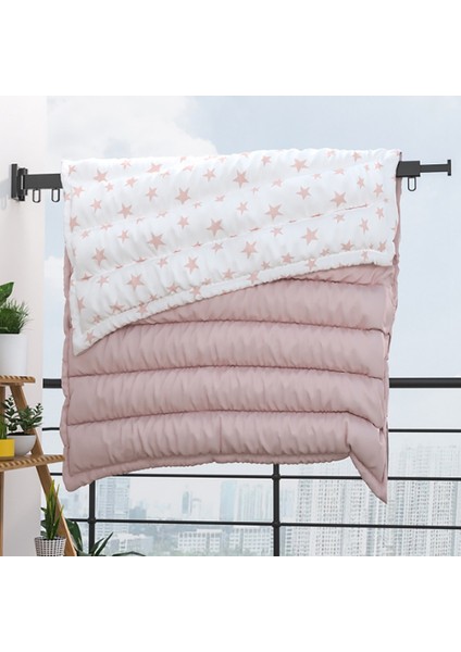 Santkuee Katlanır Elbise Askısı Duvara Montaj Geri Çekilebilir Kumaş Kurutma Rafı Alüminyum Çamaşır Çamaşır Ipi Yerden Tasarruflu Kurutma Beyaz C (Yurt Dışından) fırsatları