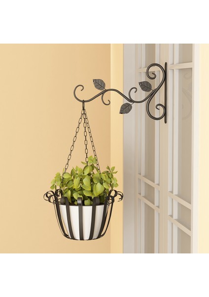 Santkuee Asılı Asılı Bitki Askıları Ev Bahçe Saksı Duvar Dekorasyonu Için Dış Duvar Kancaları Beyaz (Yurt Dışından) indirimleri