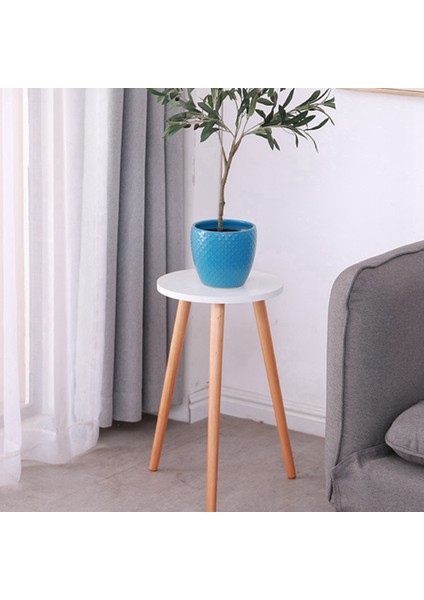 Santkuee Serbest Daimi Bonsai Tutucu Ev Balkon Ahşap Etli Saksı Tezgahı Saksı Tabanı Ayak ile Modern Raf Ofis-B (Yurt Dışından) indirimleri