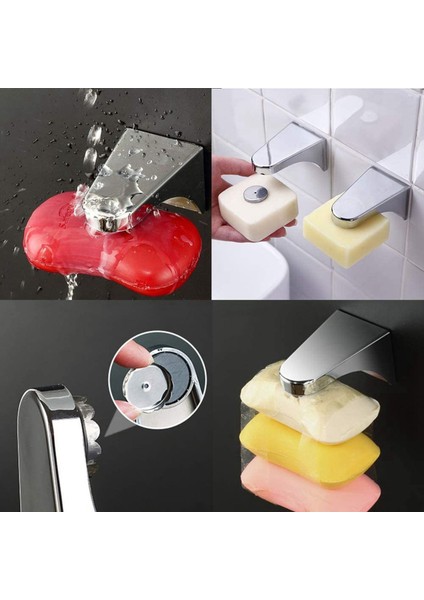 Santkuee Sabunluk Manyetik, Sabunluklar Duvara Monte, Sabunluk Kullanımı Kolay, Banyo Duvarı, Mutfak Lavabosu Vb. (Yurt Dışından) fırsatları