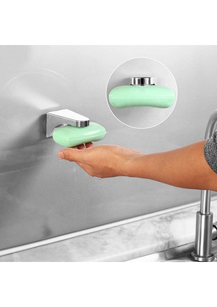 Santkuee Sabunluk Manyetik, Sabunluklar Duvara Monte, Sabunluk Kullanımı Kolay, Banyo Duvarı, Mutfak Lavabosu Vb. (Yurt Dışından) indirimleri