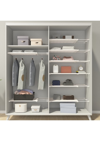 Santkuee Geri Çekilebilir Havalandırma Dolap Organizatör Dolap Raf Dolap Depolama Rafı Ayarlanabilir Dolap Raf Kitaplık Için 24X39 cm (Yurt Dışından) modelleri