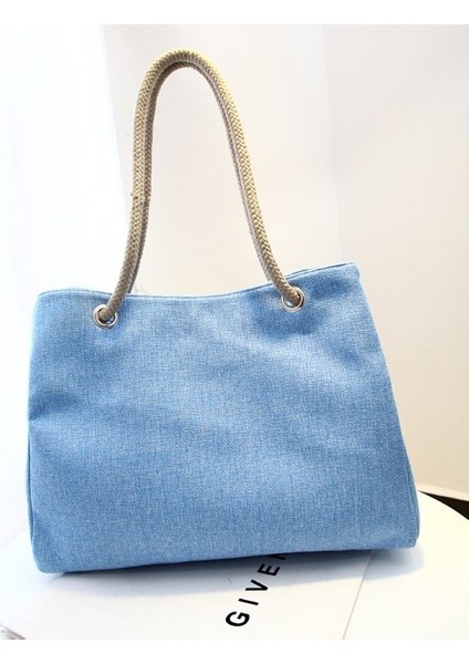 Pamuk Keten Nefes Alabilir Hasır Kanvas Büyük Boy Omu (Yurt Dışından)