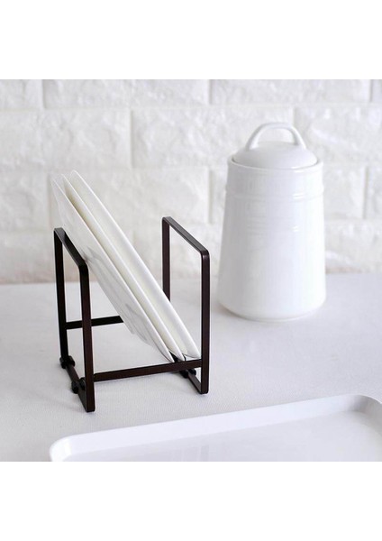 Santkuee Mutfak Bulaşıklık Metal Bulaşık Plaka Kase Tencere Kapağı Kurutma Standı Tutucu Raf Mutfak Depolama Raf Organizatör, Siyah (Yurt Dışından) modelleri