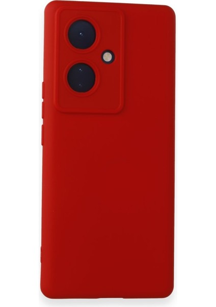 Vivo V29 Lite Kadife Dolgulu Lansman Silikon Kılıf Rcv/Nano Lansman