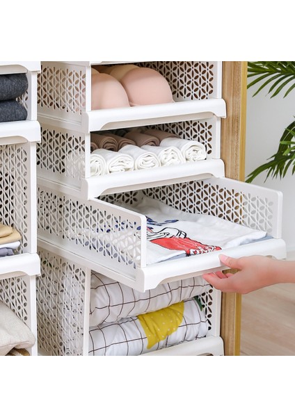 Santkuee Dolap Depolama Dolabı Organizatör Çekmece Istiflenebilir Dolap Saklama Kutusu Dolap Organizatör Dolap Depolama Çekmecesi B (Yurt Dışından) fiyatları