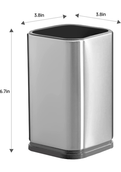 Santkuee Paslanmaz Çelik Çatal Bıçak Tutucu Derin Stabilite Için Tezgah Siyah Pişirme Gereçleri Tutucu Için Uygundur (Yurt Dışından) fırsatları