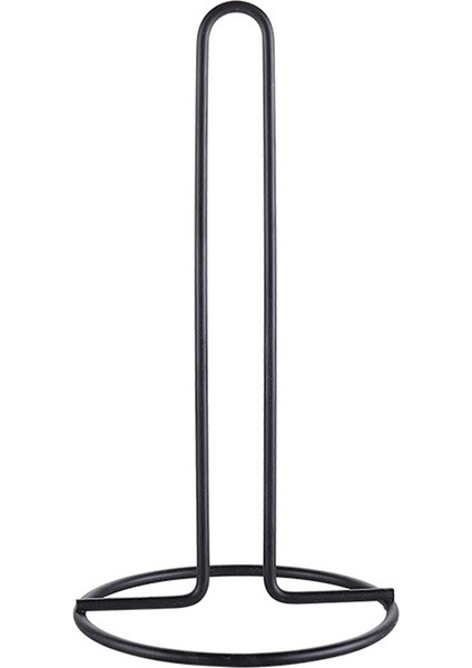 Santkuee Kağıt Havlu Askısı Mutfak Sarılmak Film Depolama Rulo Kağıt Tutucu Masaüstü Yağ Emici Kağıt Tutucu Mutfak Malzemeleri (Siyah) (Yurt Dışından)