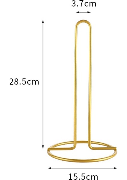 Santkuee Kağıt Havlu Askısı Mutfak Sarılmak Film Depolama Rulo Kağıt Tutucu Masaüstü Yağ Emici Kağıt Tutucu Mutfak Malzemeleri (Siyah) (Yurt Dışından) indirimleri