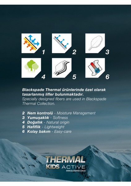 Çocuk Termal Tişört 2. Seviye 9249 - Siyah fırsatları