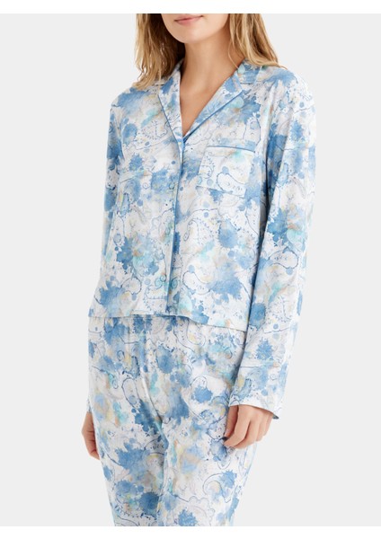 Kadın Pijama Takımı 51626 - Baskılı fiyatları