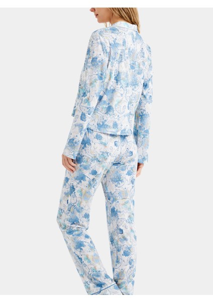 Kadın Pijama Takımı 51626 - Baskılı fırsatları