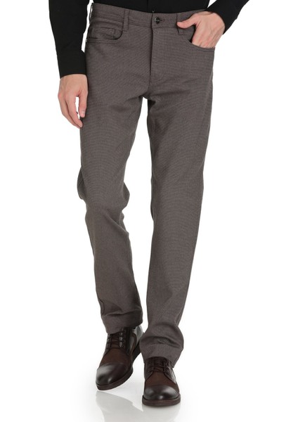 Vizon Regular Fit 5 Cep Pamuklu Kot Pantolon