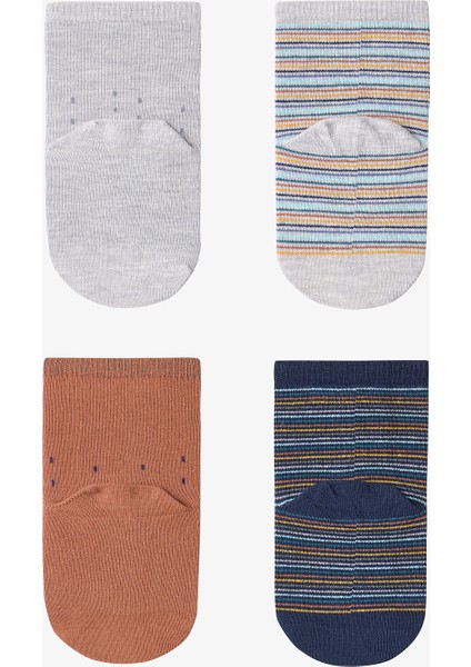 Çok Renkli Erkek Çocuk Stripey Racoon 4lü Soket Çorap fiyatları