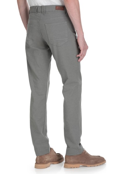 Haki Regular Fit Pamuklu 5 Cep Kanvas Pantolon indirimleri