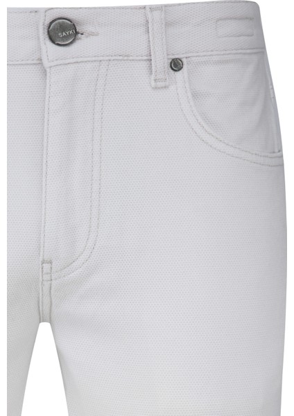 Taş Rahat Kesim 5 Cep Kanvas Pantolon