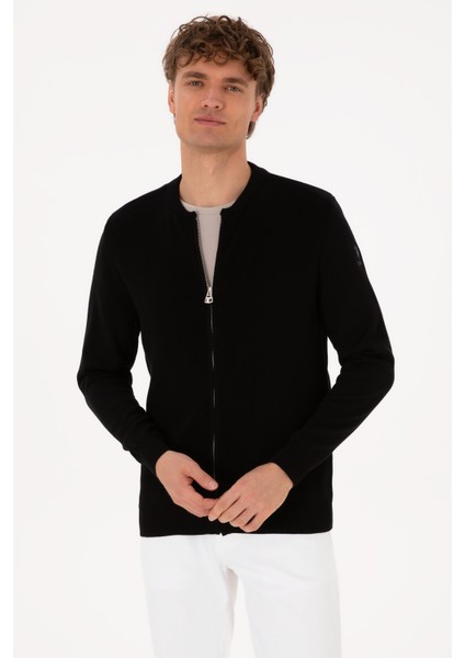 Erkek Siyah Hırka (Triko) 50313721-VR046