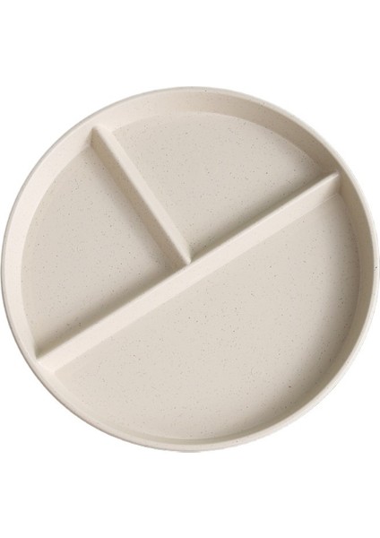 Ev Tipi Üç Bölmeli Plastik Servis Tepsisi (Yurt Dışından)