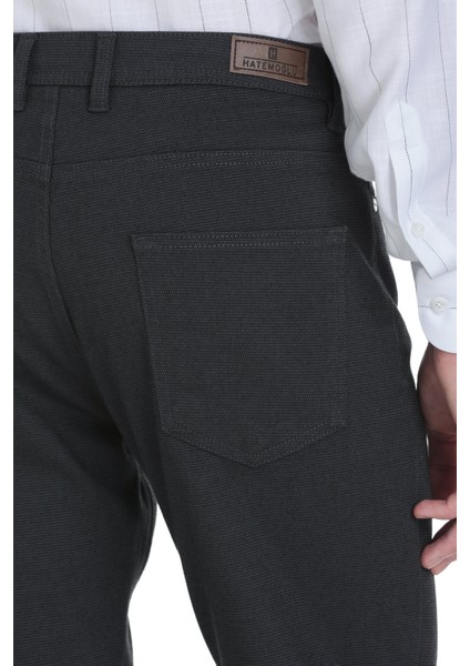Antrasit Regular Fit 5 Cep Pamuklu Kot Pantolon indirimleri