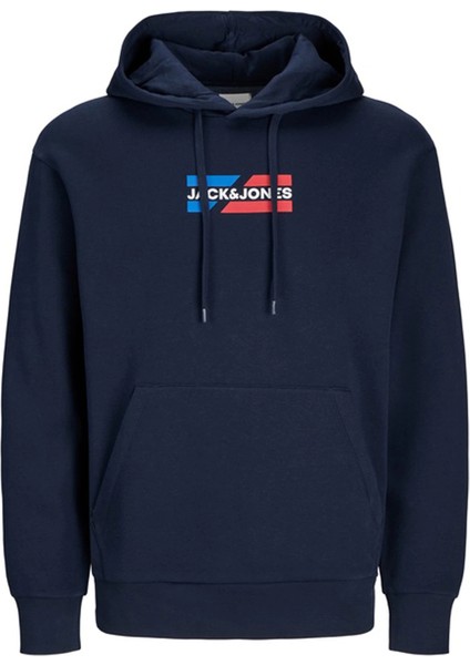 Jack&jones 12268422 Kapsonlu Erkek Sweat - Lacivert indirimleri