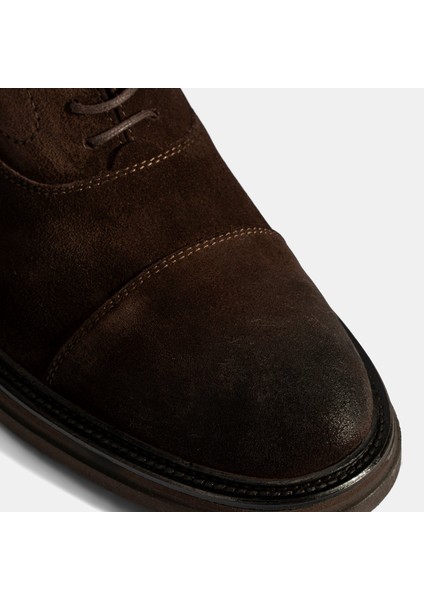 Erkek Kahve Bağcıklı Süet Günlük Ayakkabı indirimleri