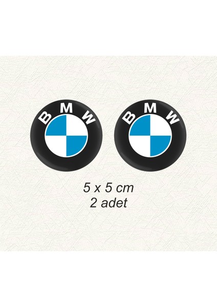 2'li Bmw Damla Sticker Tankpad