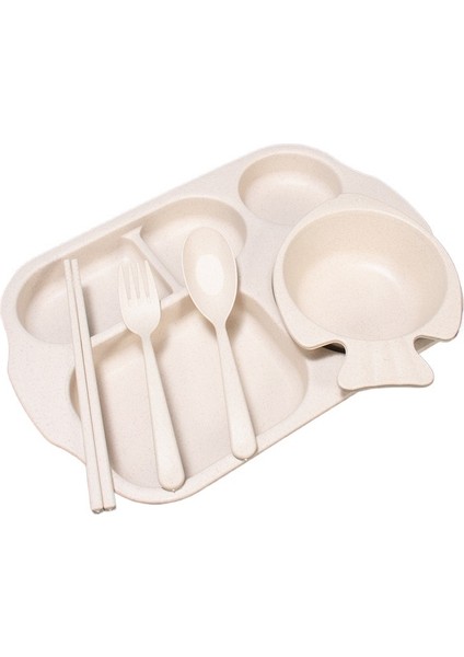 Çocuk Sofra Takımı Beş Parçalı Yemek Tabağı Seti (Yurt Dışından)