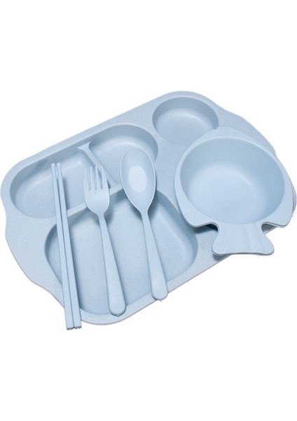 Çocuk Sofra Takımı Beş Parçalı Yemek Tabağı Seti (Yurt Dışından)