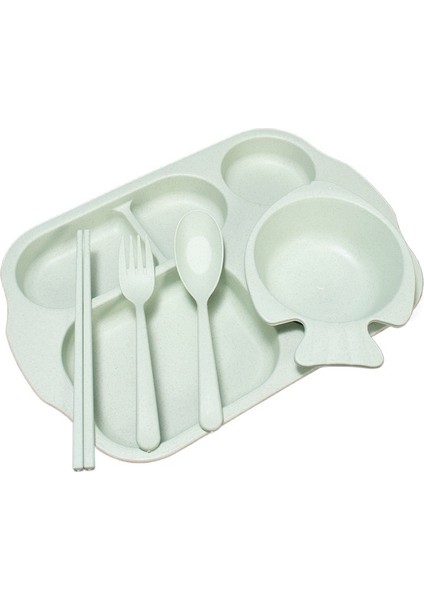 Çocuk Sofra Takımı Beş Parçalı Yemek Tabağı Seti (Yurt Dışından)