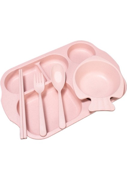 Çocuk Sofra Takımı Beş Parçalı Yemek Tabağı Seti (Yurt Dışından)