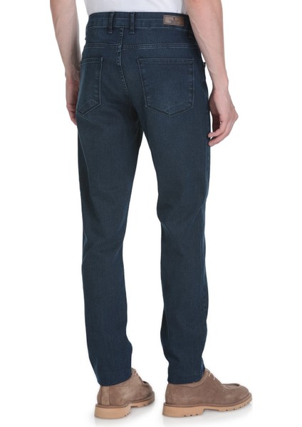 Lacivert Regular Fit 5 Cep Pamuklu Kot Pantolon indirimleri