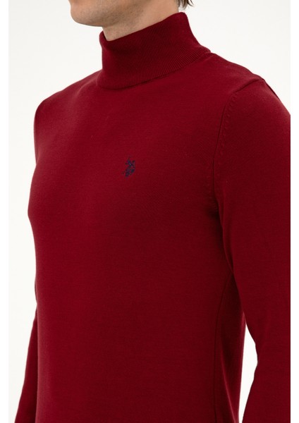 Erkek Bordo Kazak /triko 50313712-VR014