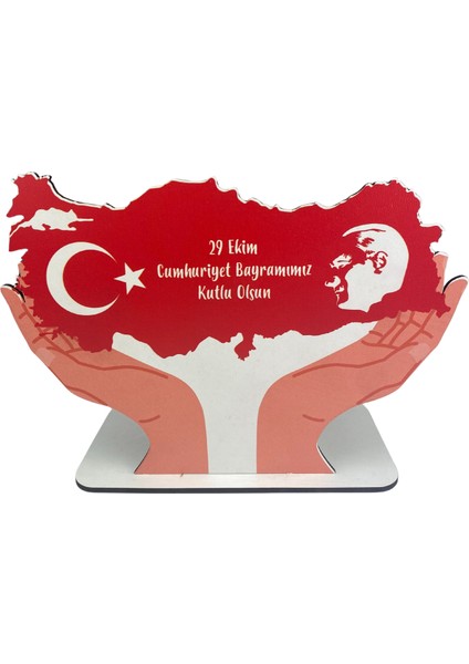 29 Ekim Cumhuriyet Bayramı Temalı Uv Baskılı Ahşap Kalem Kutusu – Demonte Stem Etkinlik Seti modelleri