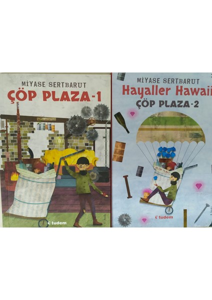 Tudem Yayın Grubu Gençlik Romanı: Çöp Plaza - 1+Çöp Plaza -2