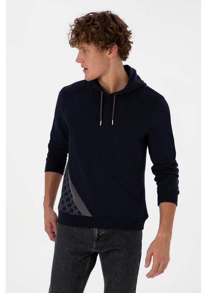 Erkek Lacivert Sweatshirt 50315691-VR033 modelleri