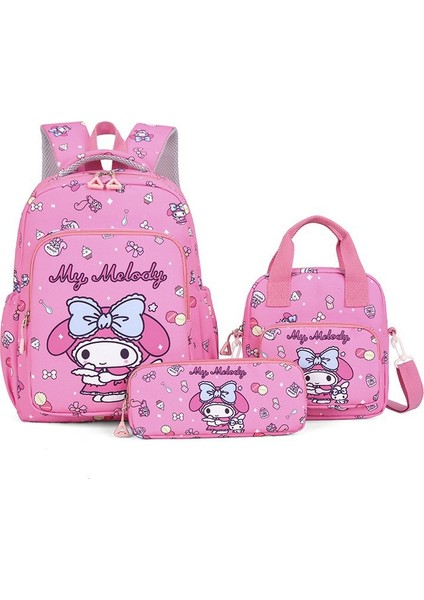 Üç Parçalı Çocuk Okul Çantası Ilkokul Okul Çantası Kt Kedi Sırt Çantası Karikatür Sırt Çantası Sevimli Sırt Çantası Dışarı Çıkış Seyahat (Yurt Dışından)