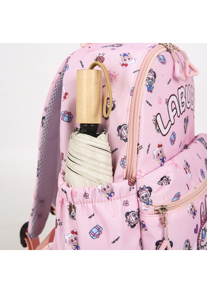 4 Adet Çizgi Film Okul Çantası Çocuk Sırt Çantası Sevimli Anaokulu Okul Çantası Büyük Kapasiteli Sırt Çantası Seyahat Çantası (Yurt Dışından) modelleri